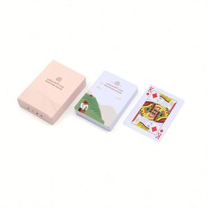 2026 New Fashion Game Custom Printing Plastic Print Size Poker <b>Playing</b> <b>Cards</b> With Drawer Box - Product Image 6