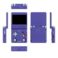 Consola de Videojuegos Retro de Bolsillo Anbernic Classic RG34XXSP, Pantalla IPS HD de 3.4 Pulgadas, Plegable