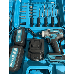 Clé à chocs industrielle sans balais à couple élevé 21V, batterie lithium-ion rechargeable, couple de 600 N.m, 2000 mAh, YLW, entraînement 1/2, 1 pièce - Product Image 5