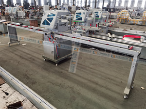 Máquina de Corte de Ventanas y Puertas de Aluminio Eworld, Sierra de Cabezal Único, Alta Precisión, 2.2KW, 380V, Diseño de Seguridad, 1 Año de Garantía - Product Image 6