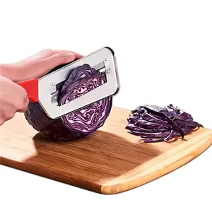 Double-Blade Peelers Handle Vegetable Cabbage Carrot Onion Cutter Slicer Knifes Multifunctional Kitchen Knife