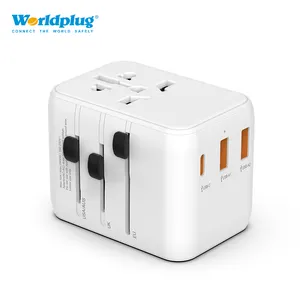 60W GAN PD Charger 3 Ports PD3.0 USB C Power Travel Adapter Type C Wall Charger for iPhone15 for macbook laptop adapter charge