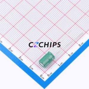 Condensador Electrolítico de Aluminio de Montaje Pasante DHG400K335E09AS1AA, D6.3xL9mm 3.3uF 20% 400V 250mA-100kHz - Product Image 2