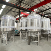 2000L Acier Inoxydable Fermenteur Fermentation de La Bière Réservoir pour Brewery