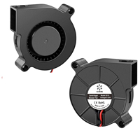 Ventilateur de turbine d'humidificateur 12v Dc 5cm 50mm X 15mm 12v 50x50 Petit ventilateur 5015 avec 4500 tr/min