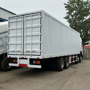 İkinci el HOWO DAMPERLİ KAMYON 9.6 metre konteyner yük kamyonu ihracatı - Product Image 4