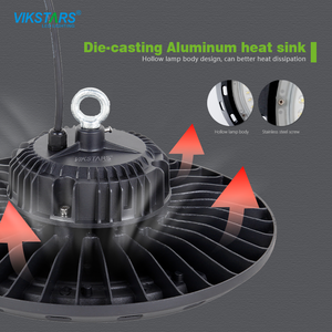 50W 100W 150W 200W 240W Lamparas <span class=keywords><strong>Campana</strong></span> <span class=keywords><strong>LED</strong></span> luces industriales de la bahía del <span class=keywords><strong>Ufo</strong></span> alto para <span class=keywords><strong>Campana</strong></span> iluminación industrial - Product Image 5