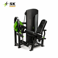 Machine à flexions assises SK Hamstrings avec coussin réglable, cadre en acier robuste, équipement de musculation professionnel pour salle de sport