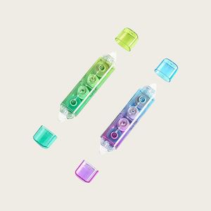 Cinta Correctora Coreana SWA0910 con Diseño de Caramelo, Doble Punta, 5mm de Ancho, 2m de Largo, Cinta de Doble Cara para Estudiantes y Niños - Product Image 3