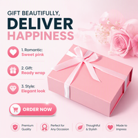 Boîte cadeau en carton rigide personnalisée, couleur unie, emballage en carton de luxe avec impression de logo
