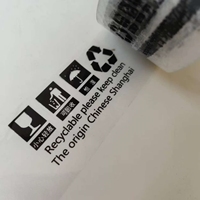Ruban adhésif d'emballage OPP transparent Bopp avec logo imprimé, ruban d'emballage transparent avec logo imprimé