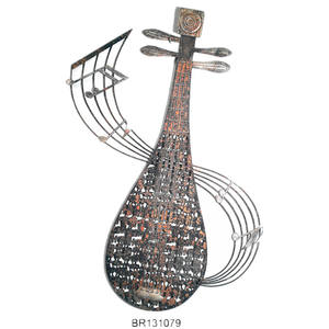Art mural en <span class=keywords><strong>métal</strong></span> de style trompette, instrument de <span class=keywords><strong>musique</strong></span> antique, <span class=keywords><strong>décoration</strong></span> moderne pour la maison - Product Image 5
