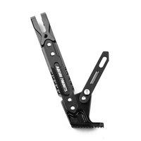 Plaque d'extension universelle réglable pour béquille de moto, support latéral élargi, patin antidérapant, accessoires moto