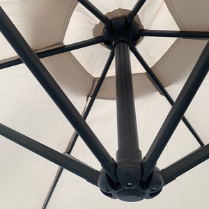 Parasol para muebles de exterior, sombrilla Led de forma redonda de 3M de diámetro, barata, para <span class=keywords><strong>Patio</strong></span>, Playa - Product Image 5