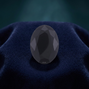 Venta al por mayor 3X5mm corte ovalado espinela negra natural piedras preciosas sueltas facetadas de alta calidad precio de fábrica certificado por IGI - Product Image 1