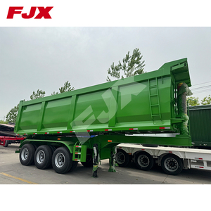 Personalizado Nuevo 2 Ejes 3 Ejes 50 Toneladas Volquete Trasero TrailerEar-inclinado Dump Semi Trailerr Semi-Trailer Camión volquete Hecho <span class=keywords><strong>de</strong></span> acero - Product Image 6