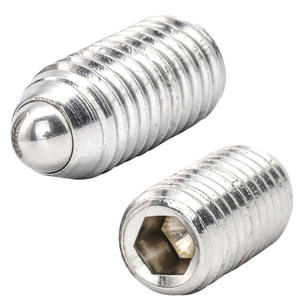 Guyi 304 316 acier inoxydable <span class=keywords><strong>sans</strong></span> <span class=keywords><strong>tête</strong></span> creux hexagone à six pans creux entraînement à billes ressort plongeur boule point d'indentation <span class=keywords><strong>vis</strong></span> de réglage - Product Image 5