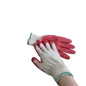Vietnamese Rubber Coated Anti-Cut Anti-Slip Reusable Cotton Safety <b>Gloves</b> for Garden Work Hand Protection - Product Image 1