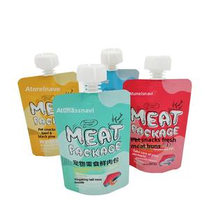 Sachet Doypack de qualité alimentaire découpé à haute température pour pâte nutritive Pet <span class=keywords><strong>Gulu</strong></span> Sauce, vente en gros - Product Image 5