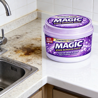 Pâte de nettoyage de cuisine robuste The Pink Staff 400g Dégraissant multi-usages pour les ventes transfrontalières Logo personnalisé OEM/ODM