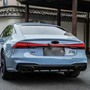 A7 Sline S7 C8(2019-2024) Reemplazo del difusor trasero de estilo <span class=keywords><strong>AS7</strong></span> Precio de fábrica OEM C8 RS7 Difusor trasero de Estilo negro para Audi A7 S7 C8 - Product Image 6