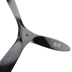Hélice à 3 pales ZYHOBBY en composite haute résistance CW CCW pour accessoires de moteur d'avion à nitro - Product Image 3