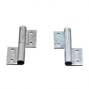 Charnière de soudure industrielle détachable en acier inoxydable 304, rotation à 180 degrés, finition brossée, accessoires pratiques pour portes et fenêtres - Product Image 4