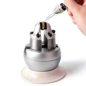 Pinza de sujeción de anillos de acero inoxidable para engastar joyas, pinzas redondas para recoger herramientas para la fabricación de anillos - Product Image 1