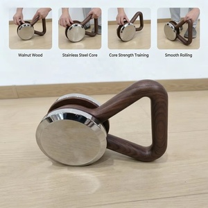 <span class=keywords><strong>Kettlebell</strong></span> réglable en bois de noyer de luxe avec cœur en acier inoxydable, poignée ergonomique, portable, écologique, équipement d'entraînement pour la maison - Product Image 3