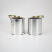 Mini-boîtes de peinture, boîtes de peinture rondes vides personnalisées en usine pour pigments artistiques, échantillons de revêtements et emballages décoratifs