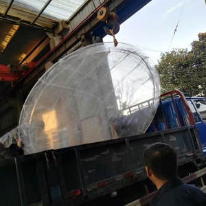 Trendy Factory Custom Semicírculo Escritorio Pecera Acrílico Mini Pecera Aquaponics Pecera - Product Image 5