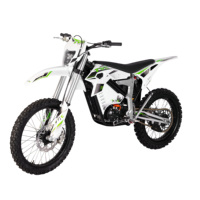 Moto électrique tout-terrain de course, directement de l'usine, avec service ODM pour la conduite hors route, 72V 73AH