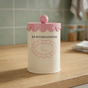 Caja Metálica Impresa con Tapa de Corona, Diseño Moderno, Forma Redonda, Tamaño Personalizado, Contenedor para Especias - Product Image 2