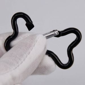 Custom Logo Bone Shaped Aluminum Alloy Camping Accessories Buckle Carabiner <b>Hook</b> <b>Clips</b> Durable Portable Keychain Promotional - Product Image 4