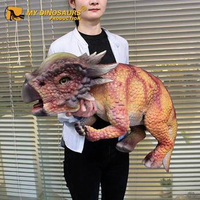 Benim Dino DC152 Robot silikon bebek dinozor kukla gerçekçi bebek dinozor