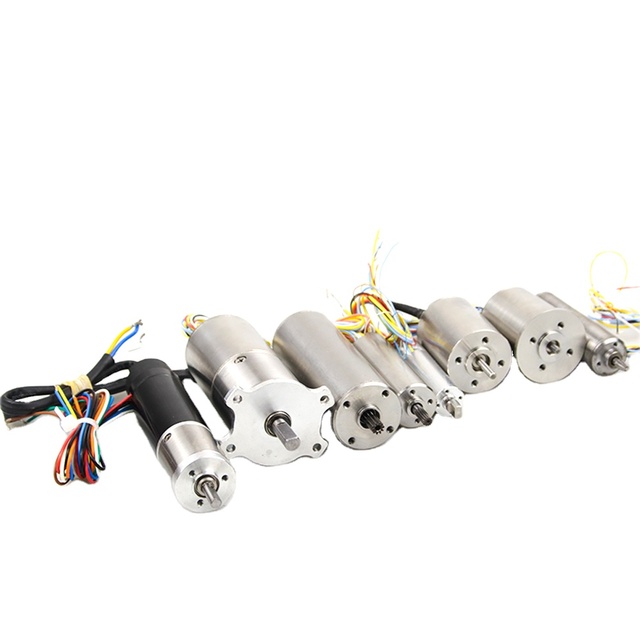 12V Brushless Coreless DC Motor with Gearbox and Encoder for Boat Home Appliance & Fan Use