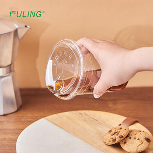 แก้วกาแฟพลาสติกเย็นขนาด12ออนซ์16ออนซ์20ออนซ์24ออนซ์32ออนซ์แก้วแบบใช้แล้วทิ้งพิมพ์ลายตามสั่ง - Product Image 5