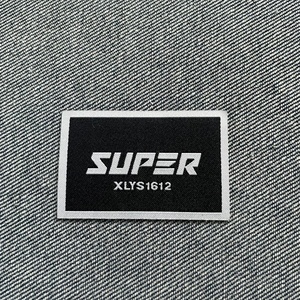 Sang Trọng Tùy Chỉnh Dệt Nhãn Hiệu Và Cổ Thẻ Cho Thời Trang Thẳng Cắt Tùy Chỉnh Quần Áo Vải Với Laser Cắt Cạnh - Product Image 3