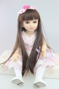 NPK Haute Qualité 18 "BJD Reborn Poupées Réalistes Bébé Jouet Boule Articulée Poupées pour Enfants Cadeaux - Product Image 6