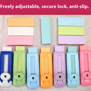 Borrador de Lápiz Retráctil Push-Pull Ultra limpio, sin rastro, sin residuos, <span class=keywords><strong>Material</strong></span> TPR, borrador deslizante para papelería escolar - Product Image 4