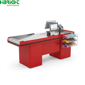 Venta Directa de Fábrica, Estantes de Góndola Metálicos de Doble Cara Estilo Europeo para Supermercados, Protección Frontal con Rejilla de Alambre, Color Blanco/Negro - Product Image 3