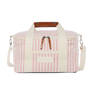 Túi Làm Mát Di Động Ngoài Trời Túi Nước Đá Hộp Ăn Trưa Cách Nhiệt Vải Cotton Vải Không Thấm Nước Làm Mát Bãi Biển Với Dây Đeo Vai - Product Image 1