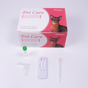 Feline FIV AB/FeLV AG Felino test de SIDA y leucemia gato Combo Rapid Test kit Gatos - Product Image 4