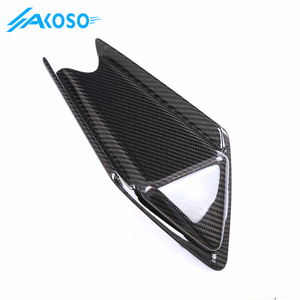 AKOSO 100% 3K Pure All Dry Carénage de moto en fibre de carbone Accessoires de carrosserie Housse de siège arrière Housse de protection arrière pour Aprilia RSV4 2021 + - Product Image 3
