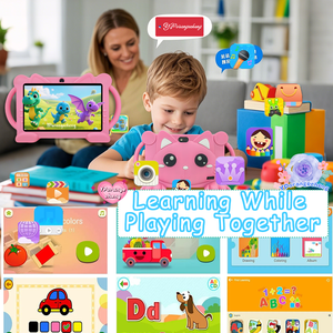 7-inch Android 12 giáo dục Máy tính bảng cho trẻ em Wifi IPS 1024x600 MTK <span class=keywords><strong>Quad</strong></span> <span class=keywords><strong>Core</strong></span> 3000mAh <span class=keywords><strong>2GB</strong></span> Bộ nhớ thiết bị điện tử mới sản phẩm - Product Image 4