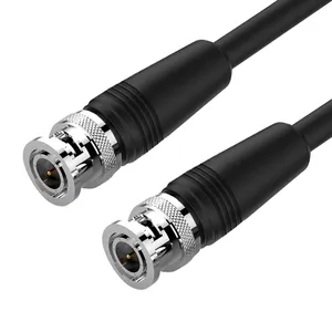 Câble <span class=keywords><strong>bnc</strong></span> à <span class=keywords><strong>bnc</strong></span> rg59 mâle à mâle câble d'extension coaxial 75 ohm 1080p 50m 100m cctv hd sdi câble - Product Image 1