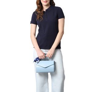 Polos de Alta Calidad para Mujer, de Algodón y Poliéster, Manga Corta, Transpirables, Ropa Casual, con Logotipo Personalizado OEM, Polos de Golf para Mujer - Product Image 6