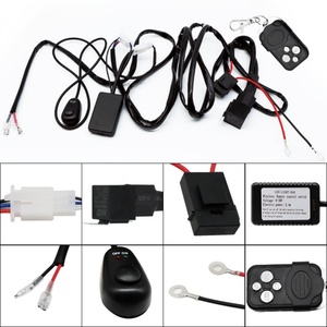 Faisceau de câblage automobile pour barre lumineuse LED 60W-1000W, faisceau de câblage pour télécommande, 1 ligne, 2 interrupteurs marche/arrêt avec fonction clignotante pour Jeep et camion - Product Image 4
