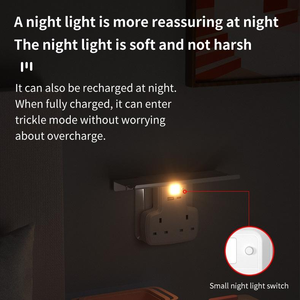 Enchufe de Extensión de Pared Doble de 3 Pines con USB A+C, Estándar del Reino Unido, Buena Calidad, Smart Life - Product Image 6