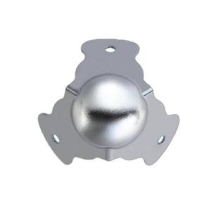 Esquina de bola grande de 3 brazos para caja de vuelo de metal Tirantes de <span class=keywords><strong>4</strong></span> <span class=keywords><strong>esquinas</strong></span> con 3 tornillos Piezas y accesorios especiales para bolsas para apilamiento de vuelos - Product Image 1
